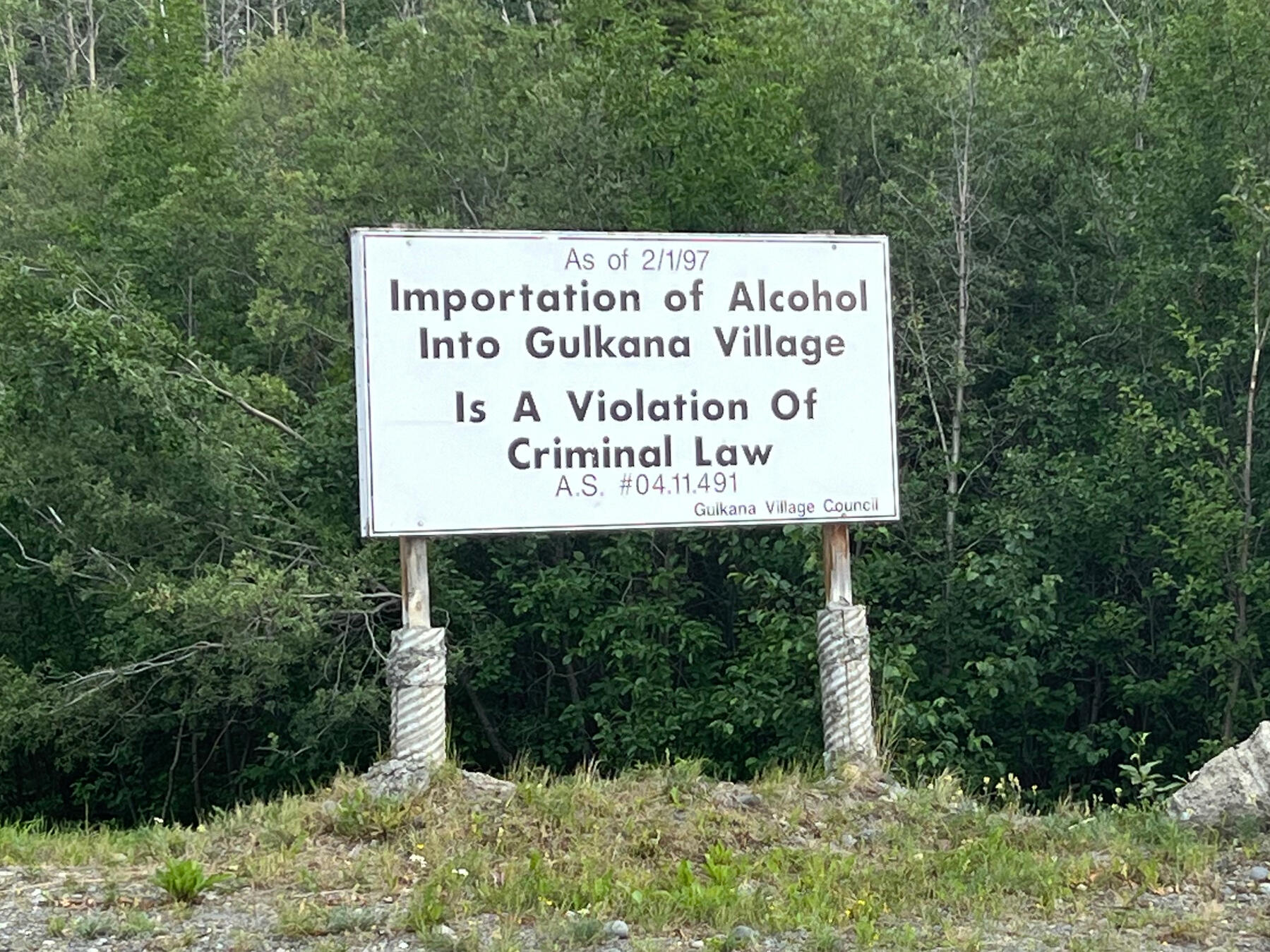 Schild Gulkana