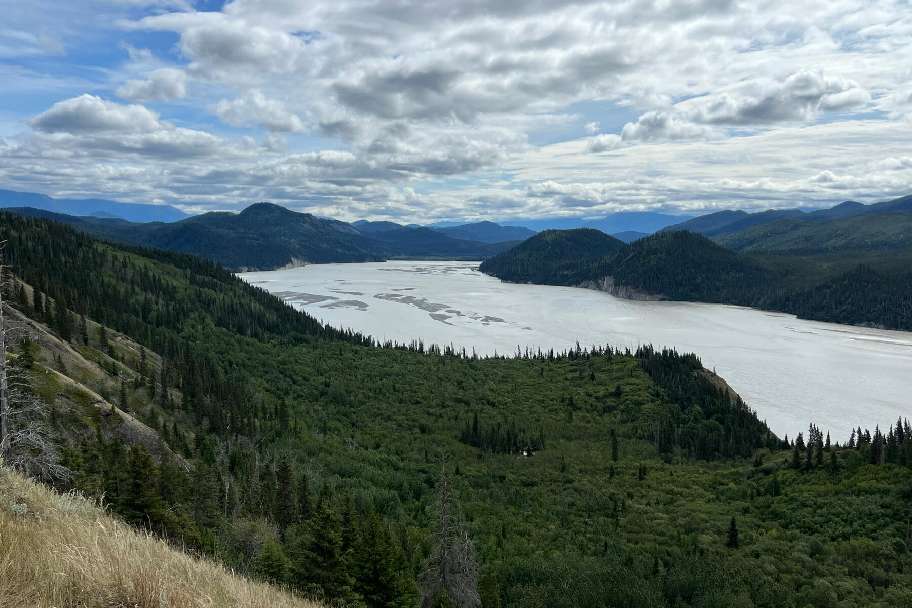 Ausblick Chitina River